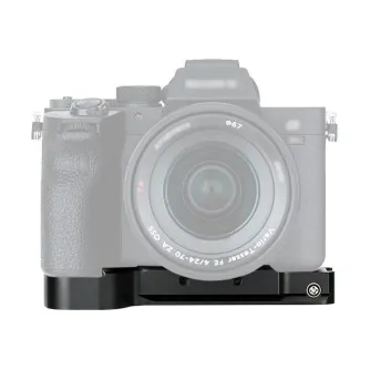 JJC HG-A7R4 Extension Grip Sony A7R kameroms su Arca Šveicarijos plokšte ir šaltu mountu