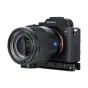 JJC HG-A7R4 Prolonguojamas grips Sony A7R IV, A7R III, A7R II, A7 III, A7 II - Patvarus aliuminio kameros grips su šaltu pėda montavimu