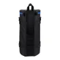 JJC DLP-8II Deluxe Lens Pouch - Patvarus, vandeniui atsparus objektyvų krepšys su mėlynu užtrauktuku ir keliais nešiojimo būdais