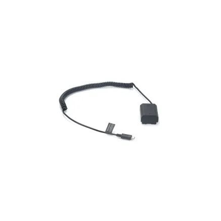 Tilta Sony NP-FZ100 Dummy Battery to USB-C PD Power Cable DB-SYFZ-USBC