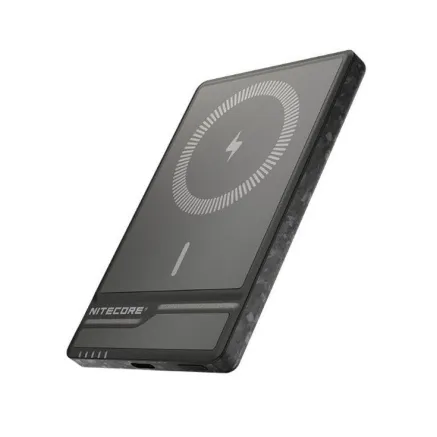 Nitecore NW5000 Carbon Fiber Magnetic Wireless Powerbank