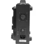NANLITE 26V V-Mount baterijų įkroviklis su AC maitinimo įėjimu ir ventiliacijos grotelėmis