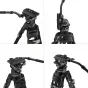 Video Tripods - SMALLRIG 4465 PRO VIDEO CARBON TRIPOD KIT WITH FLUID HEAD AD-PRO8 4465 - quick order from manufacturer