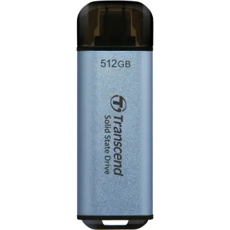 Hard drives & SSD - TRANSCEND SSD ESD300 PORTABLE (USB 10GBPS, TYPE C) 512GB TS512GESD300C - quick order from manufacturer