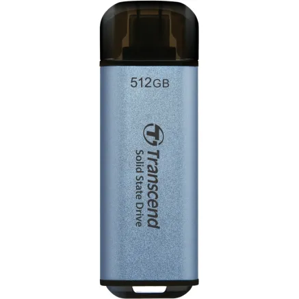 TRANSCEND SSD ESD300 PORTABLE (USB 10GBPS, TYPE C) 512GB TS512GESD300C