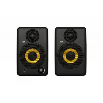 KRK GoAux 3 Portable Nearfield Monitors with Stands & Bag