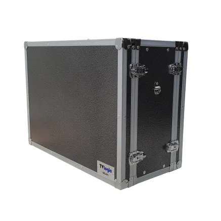 TV Logic CC-24D Dual Door Aluminum Carrying Case