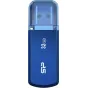 USB memory stick - Silicon Power flash drive 32GB Helios 202, blue SP032GBUF3202V1B - quick order from manufacturer