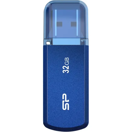 Silicon Power flash drive 32GB Helios 202, blue SP032GBUF3202V1B