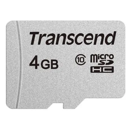 TRANSCEND SILVER 300S MICROSD UHS I U3 V30 R95 W45 4GB TS4GUSD300S