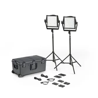 Discontinued - Litepanels Astra IP 1x1 Traveler Duo LED Panel GM&VM Kit (936-1102)