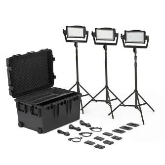 Discontinued - Litepanels Astra IP Half Traveler Trio LED Panel GM&VM Kit (936-0103)