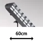 Barndoors Snoots & Grids - Caligri Snapgrid 60 for Airtube Classic 60, Airtube Switch 60 - quick order from manufacturer