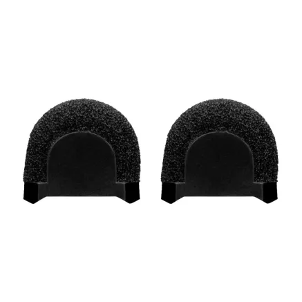 Shure MoveMic Black Windscreen 2-Pieces Pack (AMV-LAV-WS/B)
