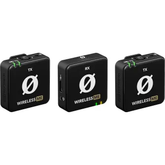 Wireless Lavalier Microphones - RODE Wireless ME DUAL levalier microphone set - buy today in Master Foto store and with delivery Best choise selected by experts