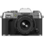 Mirrorless Cameras - Fujifilm X-T50 XF16-50mm F2.8-4.8 R LM WR Silver APS-C 40MP X-Trans mirrorless camera kit - quick order from manufacturer