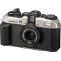 Film Cameras - Pentax 17 film camera 35mm half frame w. 25mm F3.5 Dark Silver - buy today in Master Foto store and with delivery