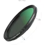 For smartphones - SmallRig 4725 Attachable VND Filter Kit ND2 ND32 (1 5 Stop) with T mount Filter - quick order from manufacturer