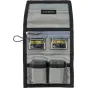 Memory Cards - THINK TANK CARDS & POWER WALLET (HOLDS 3 CF/CFEXPR OR 4 SD/MICRO SD CARDS & 2 BATTERIES) SLATE BLACK 740229 - quick order from manufacturer