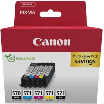 Printer cartridges - Canon ink cartridge PGI-570/CLI-571 Multipack 0372C006 - quick order from manufacturer