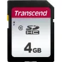 TRANSCEND SILVER 300S SDHC UHS-I C10 R20/W10 4GB TS4GSDC300S