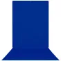 Backgrounds - Westcott Wrinkle Resistant Backdrop Royal Blue / Chroma Key Blue (5 x 12) 539S - quick order from manufacturer