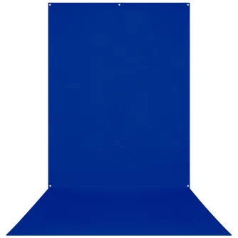 Backgrounds - Westcott Wrinkle Resistant Backdrop Royal Blue / Chroma Key Blue (5 x 12) 539S - quick order from manufacturer