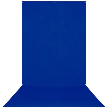 Westcott Wrinkle Resistant Backdrop Royal Blue / Chroma Key Blue (5 x 12) 539S