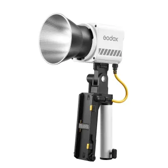 Monolight Style - Godox ML60II BI Portable LED Light Bi Color with AK B01 Holding Handle and Battery Support Kit ML60IIBI Kit1 - quick order from manufacturer