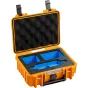 Hard Cases - BW OUTDOOR CASES TYPE 500 FOR INSTA360 X3, ORANGE 109369 - quick order from manufacturer