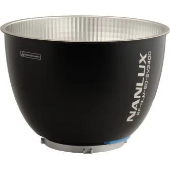Barndoors Snoots & Grids - NANLUX 60 REFLECTOR FOR EVOKE 2400B RF-NLM-60-EV2400 - quick order from manufacturer
