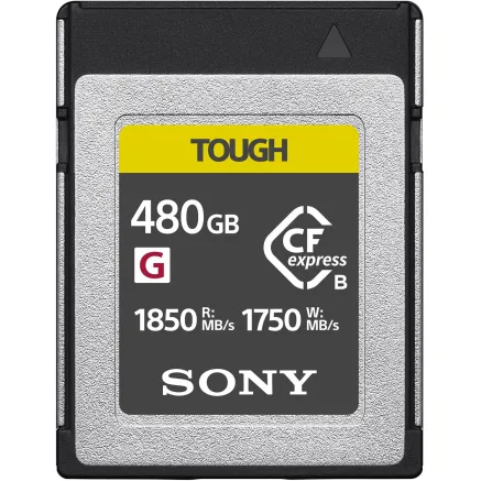 Sony memory card CFexpress Type B 480GB Tough CEBG480T.CE7