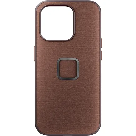 Peak Design case Apple iPhone 15 Pro Mobile Everyday Fabric Case, redwood M-MC-BK-RD-2