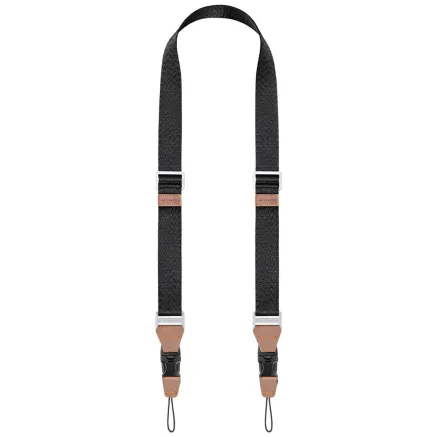 K&F Camera neck strap32mm black condensed polymer material webbing, 4 aluminum alloy square buckle KF13.115V1