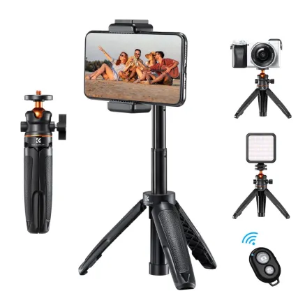 K&F KF09.128V1 Mini Tripod with Bluetooth Remote Control KF09.128V1