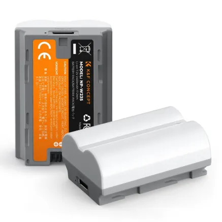K&F NP-W235 2400mAh, Type C Mount Direct Camera Battery, *2pc KF28.0025S1