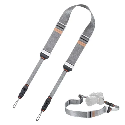 K&F White Color 3 in 1 Camera Neck Strap KF13.132