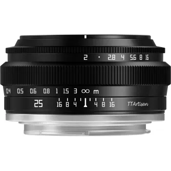 Mirrorless Lenses - TTArtisan APS-C 25mm F2 M43 Lens for M43 Cameras C2520-B-M43 - quick order from manufacturer
