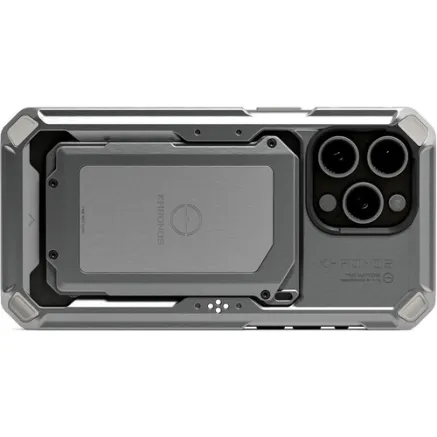 Tilta Khronos iPhone 15 Pro Max Case - Titanium White TK-IP15-PMFC-TW