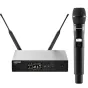 Shure QLXD24/KSM9-H51 belaidė mikrofono sistema su skaitmeniniu ekranu ir dviem antenomis