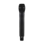 Shure QLXD24/KSM9-H51 nešiojama bevielė mikrofono sistema su KSM9 galva, USB-C įkrovimo prievadu ir elegantišku dizainu.