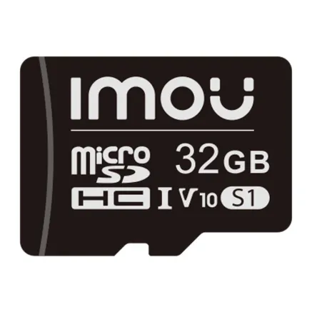 Memory card IMOU microSD 32GB (UHS-I, SDHC, 10/U1/V10, 90/20) ST2-32-S1