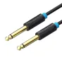 Audio cables, adapters - Audio Cable TS 6.35mm Vention BAABI 3m (black) BAABI - quick order from manufacturer