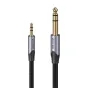 Audio cables, adapters - Cable Audio 3.5mm TRS to 6.35mm Vention BAUHJ 5m Gray BAUHJ - quick order from manufacturer
