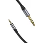 Audio cables, adapters - Cable Audio 3.5mm TRS to 6.35mm Vention BAUHJ 5m Gray BAUHJ - quick order from manufacturer