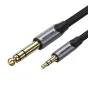 Audio cables, adapters - Cable Audio 3.5mm TRS to 6.35mm Vention BAUHJ 5m Gray BAUHJ - quick order from manufacturer