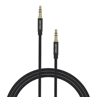 Audio cables, adapters - Cable Audio 3.5mm mini jack Vention BAWBD 0.5m Black BAWBD - quick order from manufacturer