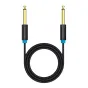 Audio cables, adapters - Audio Cable TS 6.35mm Vention BAABJ 5m (black) BAABJ - quick order from manufacturer