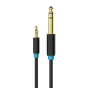 Discontinued - Audio Cable TRS 3.5mm to 6.35mm Vention BABBG 1,5m, Black BABBG