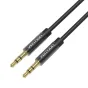 Audio cables, adapters - Cable Audio 3.5mm mini jack Vention BAGBD 0.5m Black Metal BAGBD - quick order from manufacturer